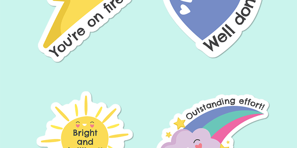 Sunshine and Rainbows Merit Labels