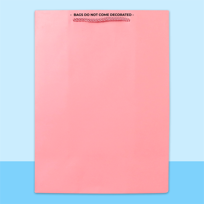 Pink gift bag