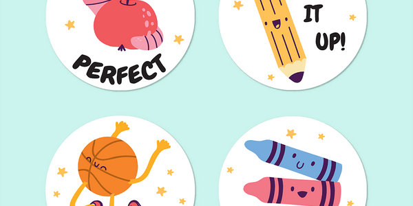 School Elements Merit Stickers