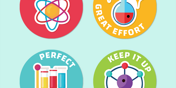 Science Merit Stickers