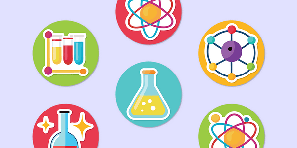 Science Mini Dot Stickers