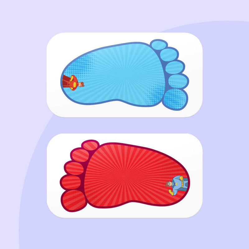 Colour Shoe Labels – 30 Personalised Labels | Labels4school – Labels4School