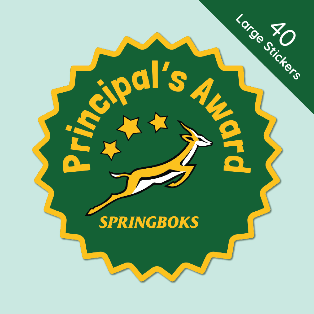 Sports Teams - Springbok Principal's Labels