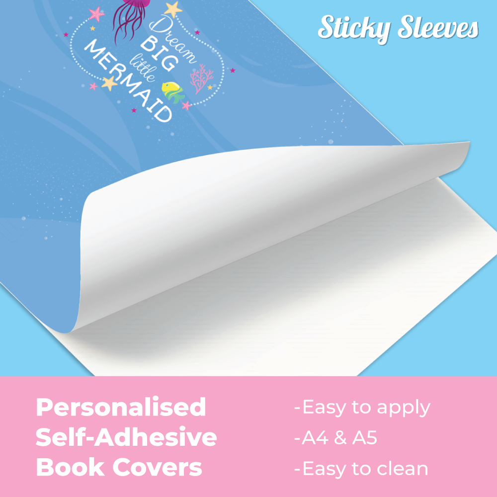 Sticky Sleeves | Self Adhesive Book Covers Designer Themes – Labels4School