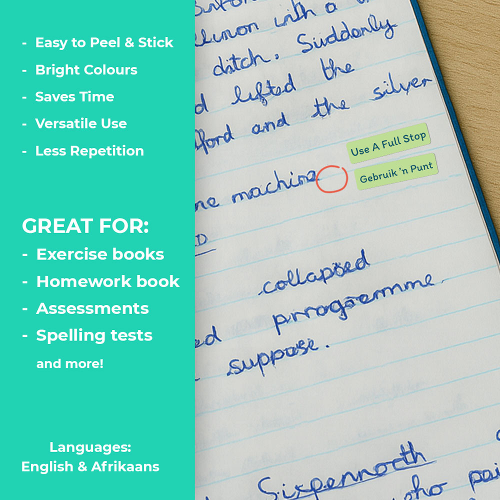 Instructive Stickers Teacher Instruction Stickers - Senior Phase – Labels4School