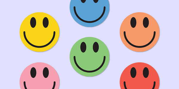 Smiley Face 1 Mini Dot Stickers