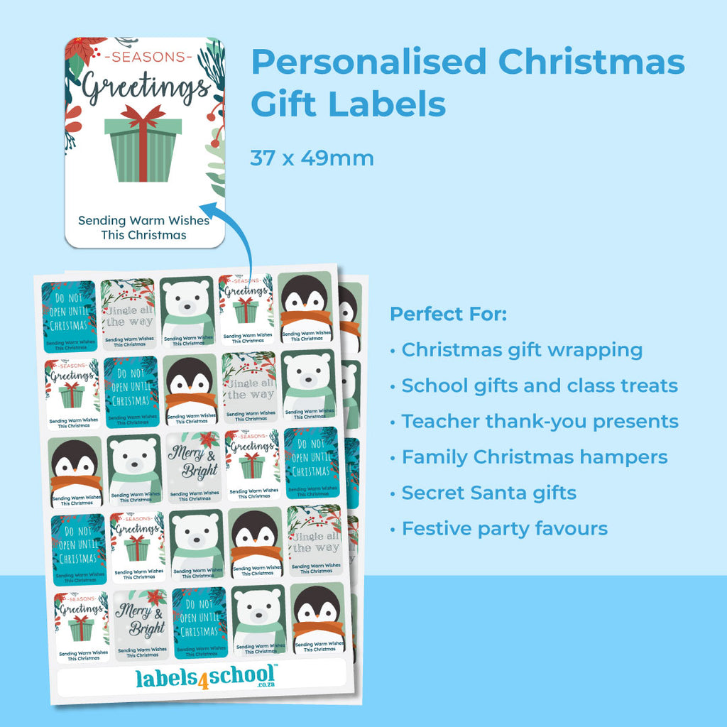 Christmas Labels - Customisable
