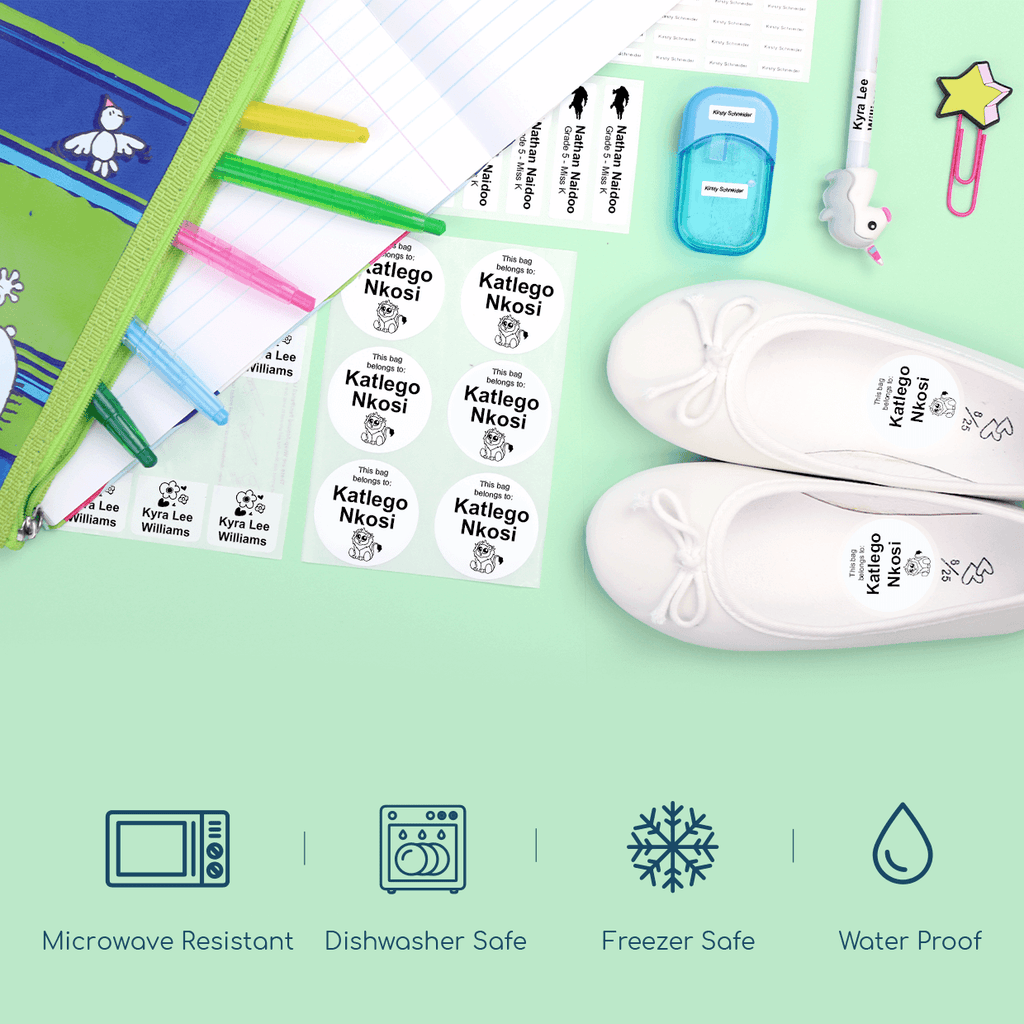 Basic Label Pack | 164 labels | Labels4School