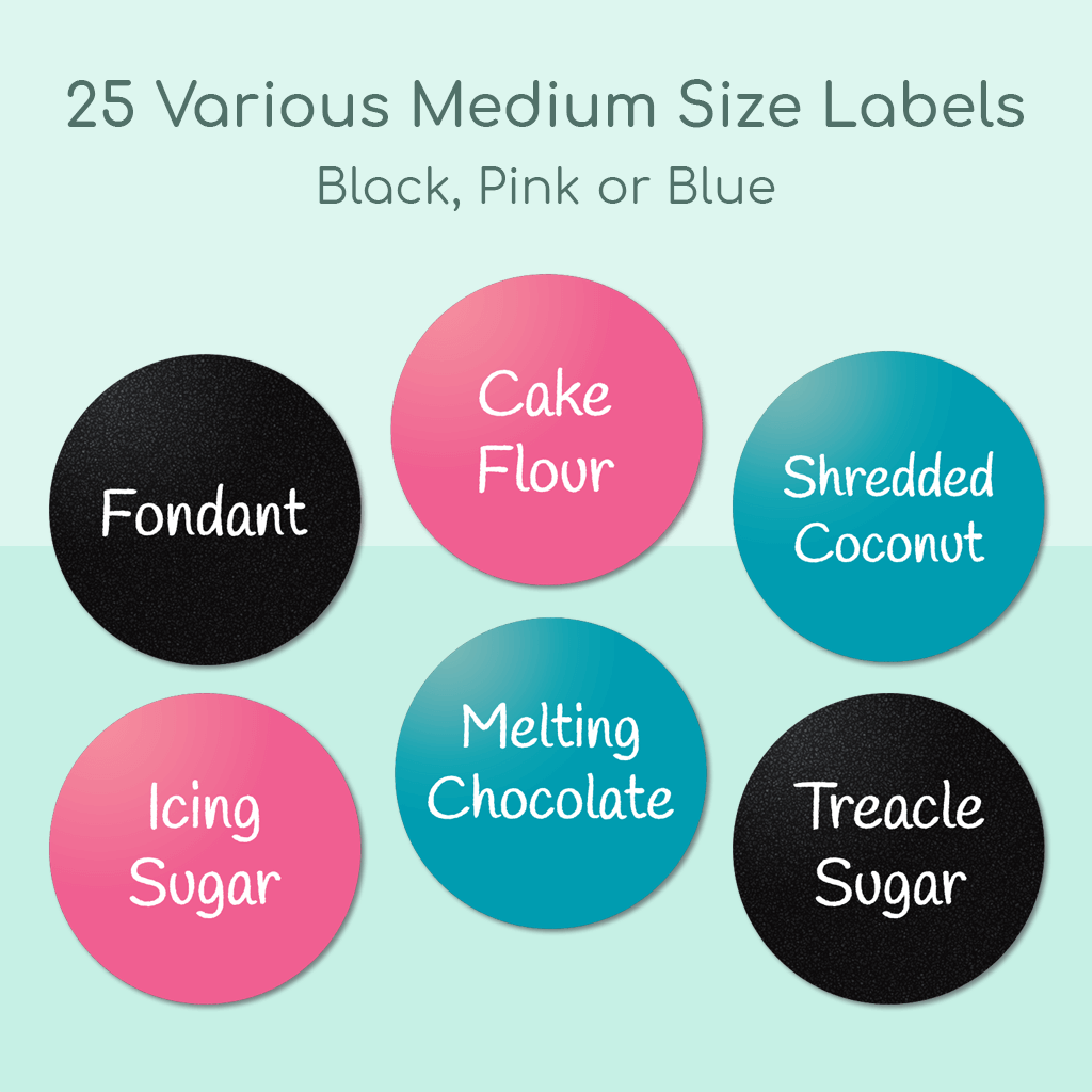 Mini Pantry Pack - Baking Labels | Labels4school – Labels4School