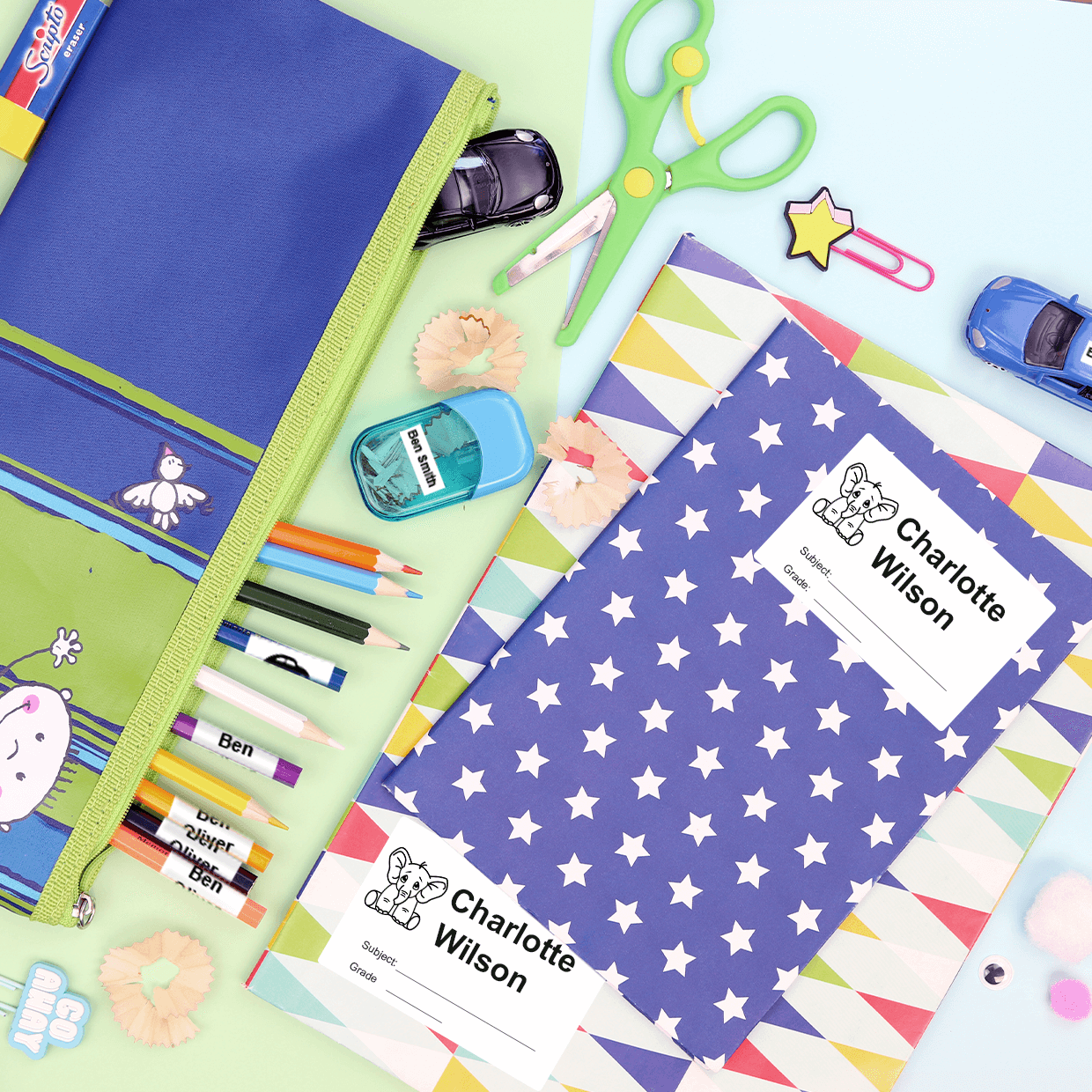Basic Label Pack | 164 labels | Labels4School