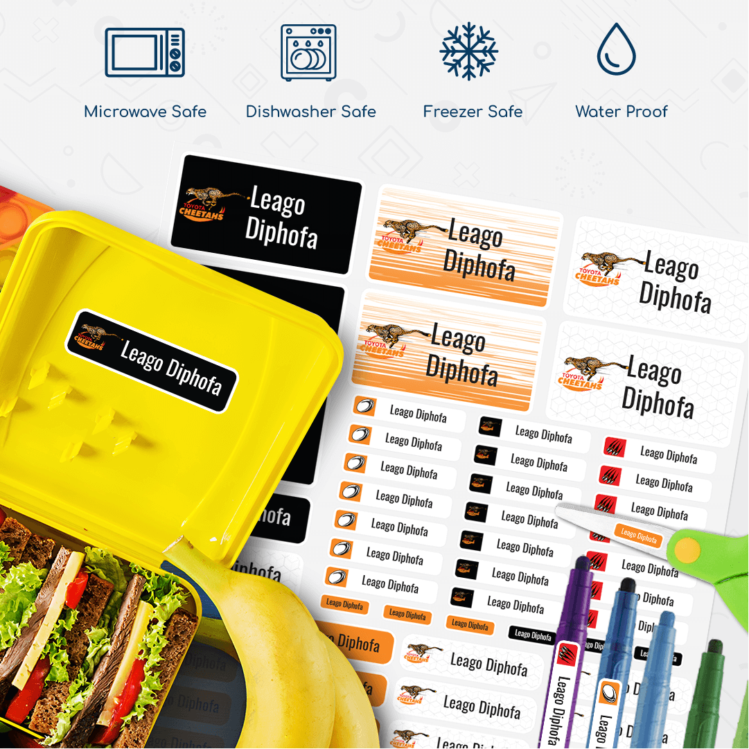 Team Purchase Label Licensed Sports Teams | Standard Pen & Pencil Labels – Labels4School