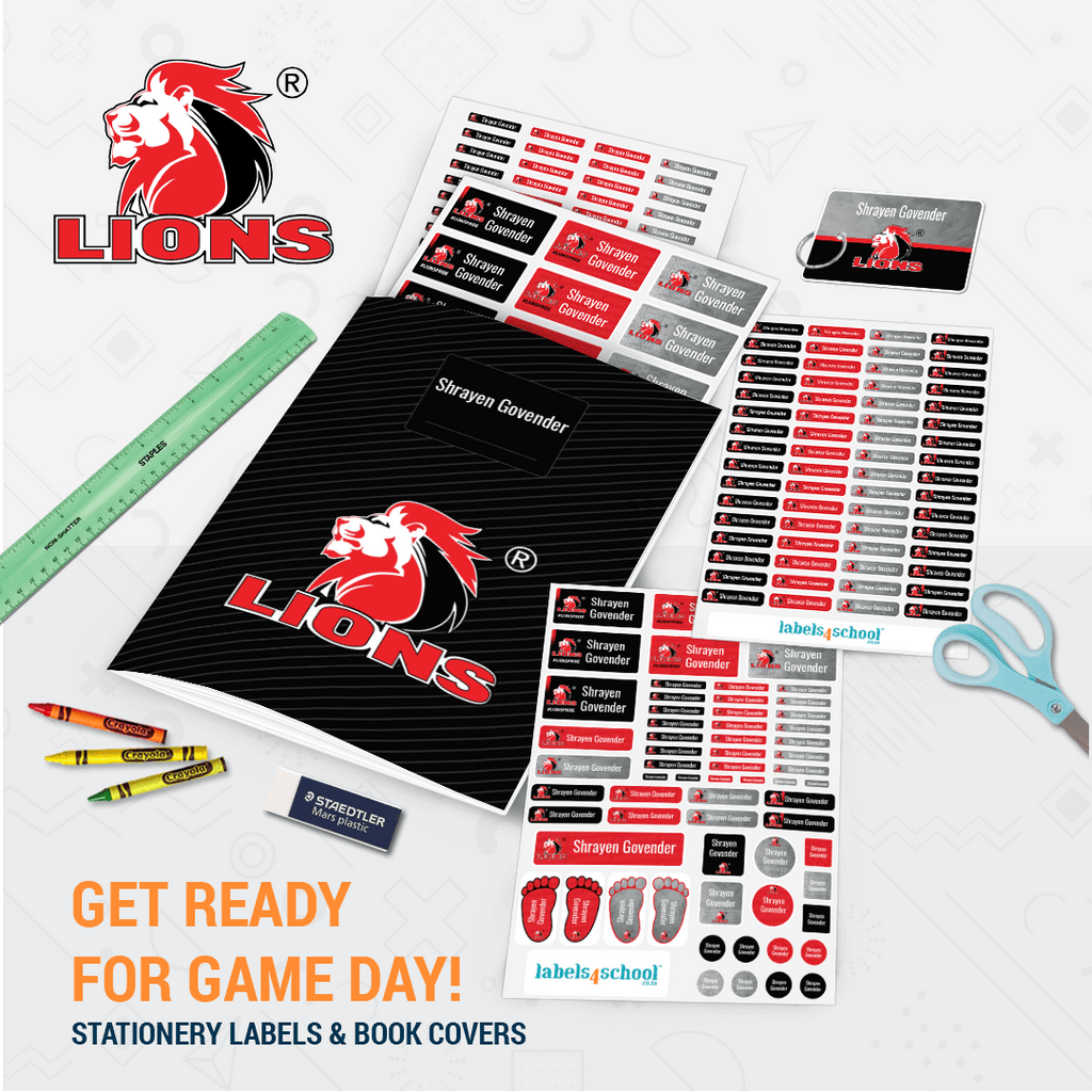 Licensed Sports Teams - Large label pack 294 labels | Labels4school ...