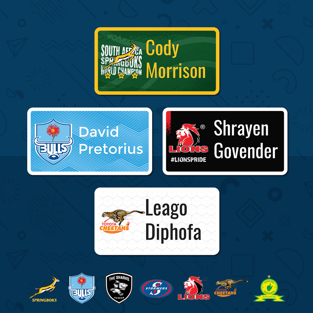Springbok Labelling Sports Label Packs - Officially Licensed | Labels4school – Labels4School