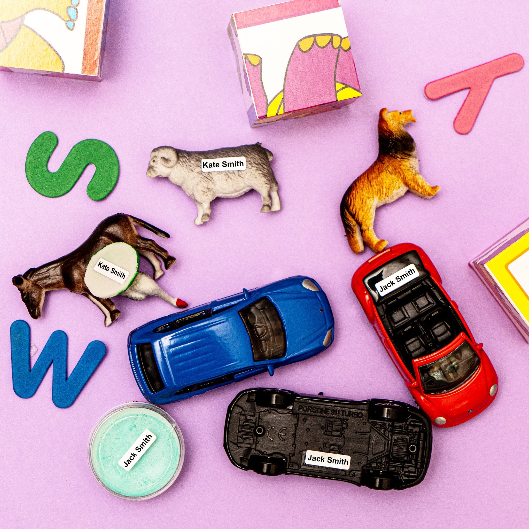 Micro Labels - 80 Versatile Name Labels | Labels4School