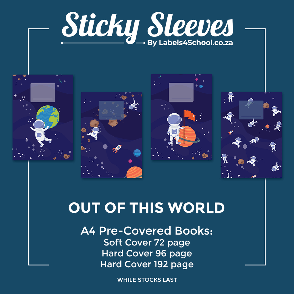 Sticky Sleeves Covered Books - Out of this World Mix Pack