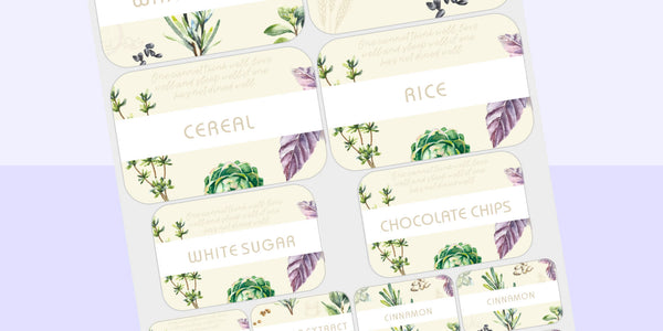 Deluxe Floral Pantry Pack