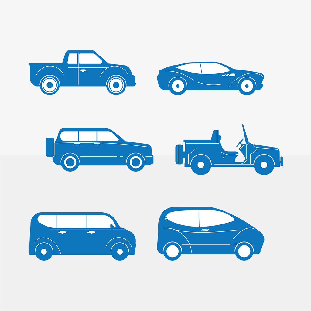Car Pattern - Blue