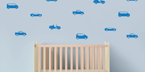 Car Pattern - Blue