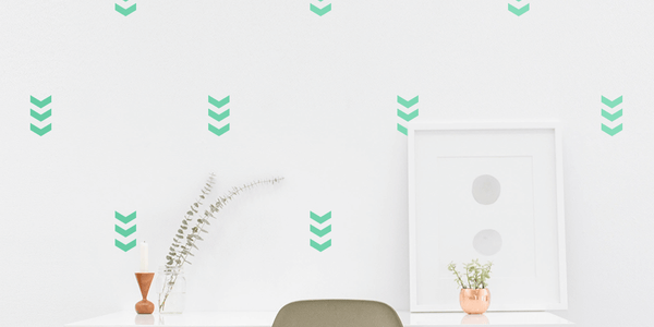 Chevron Pattern - Green