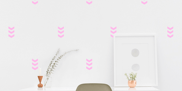 Chevron Pattern - Pink