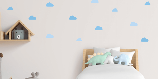 Cloud Pattern - Blue