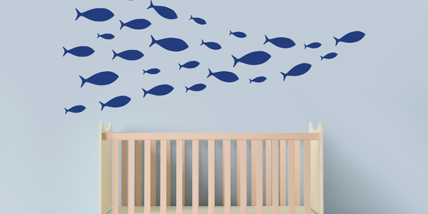 Fish Pattern - Blue