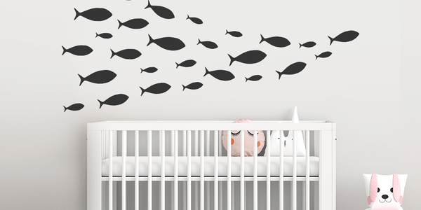 Fish Pattern - Black