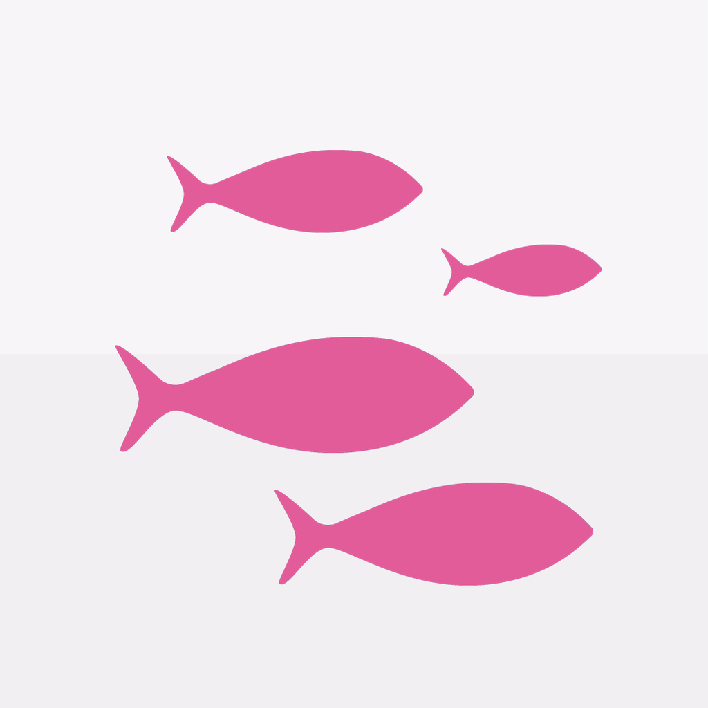 Fish Pattern - Pink