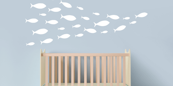 Fish Pattern - White