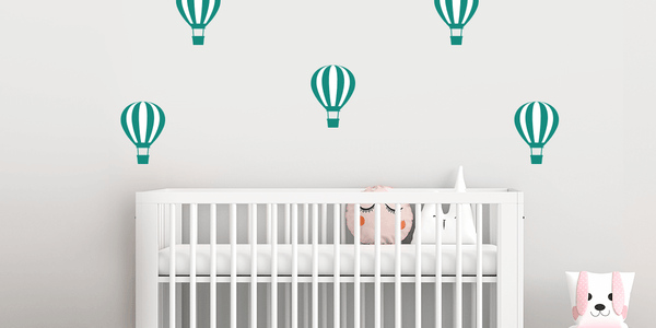 Hot Air Balloon Pattern - Green