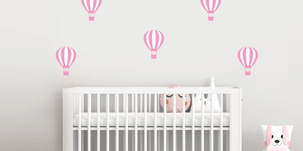 Hot Air Balloon Pattern - Pink