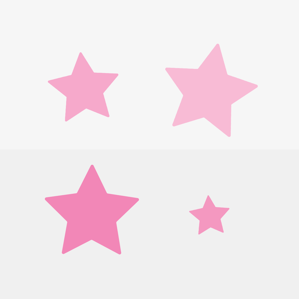 Stars Pattern - Pink