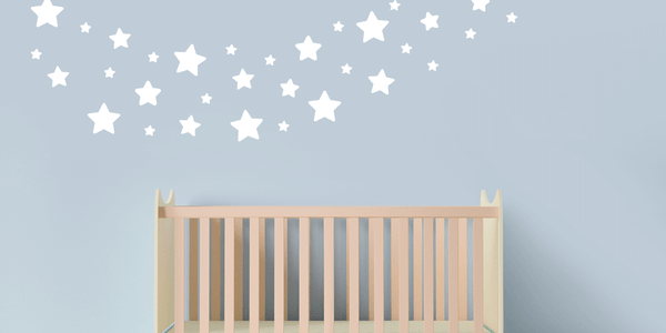 Stars Pattern - White