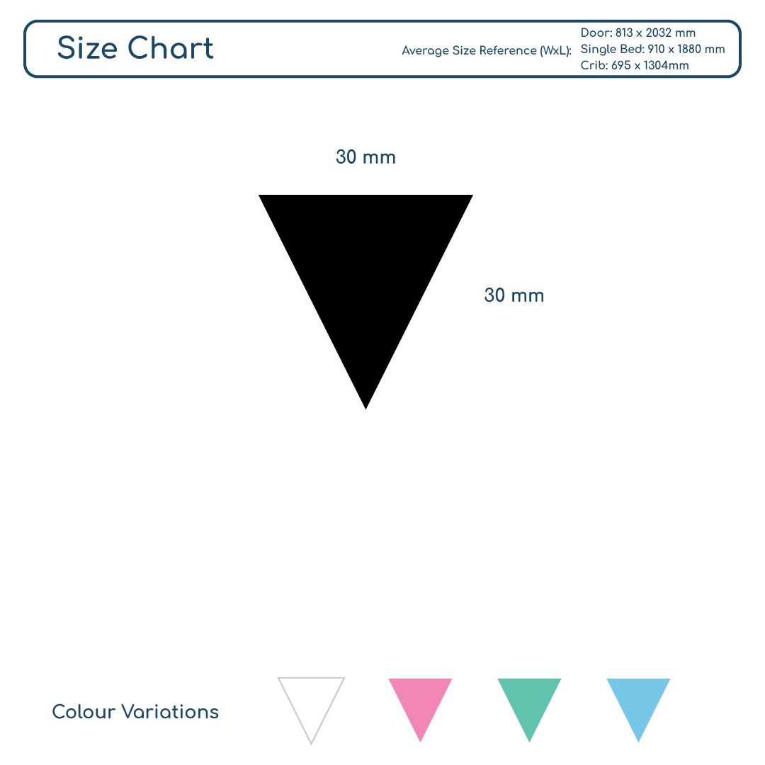 Triangle Pattern – Green wall decal room stickers | Labels4school ...