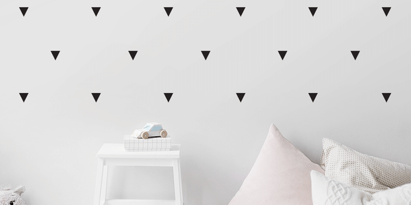 Triangle Pattern - Black