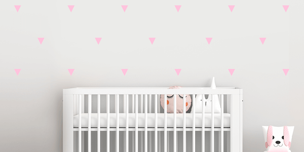 Triangle Pattern - Pink