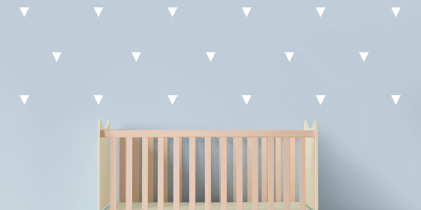 Triangle Pattern - White