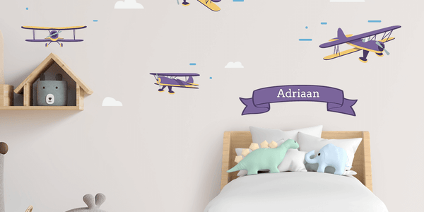 Fly High Scene - Purple