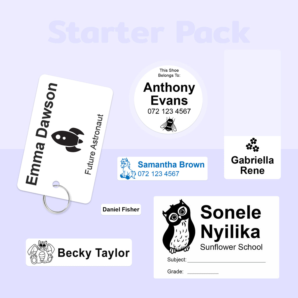 Starter Labels Basic Label Pack | 164 labels | Labels4School