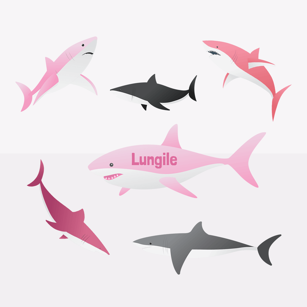 Sharks Scene - Pink