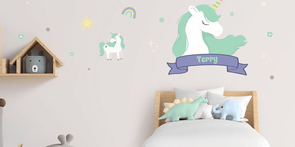 Unicorn Scene - Green