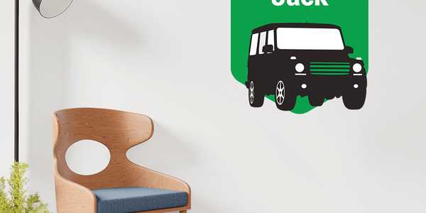 Car Personalised - Green