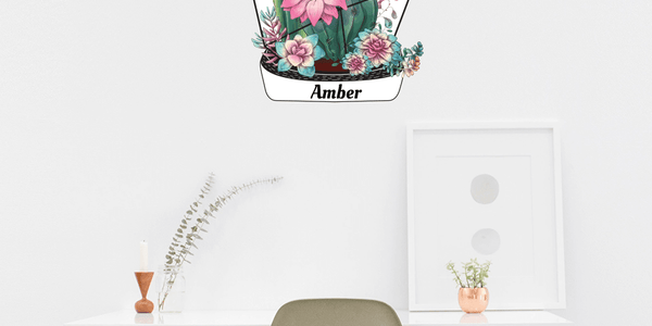 Cactus Pot Personalised