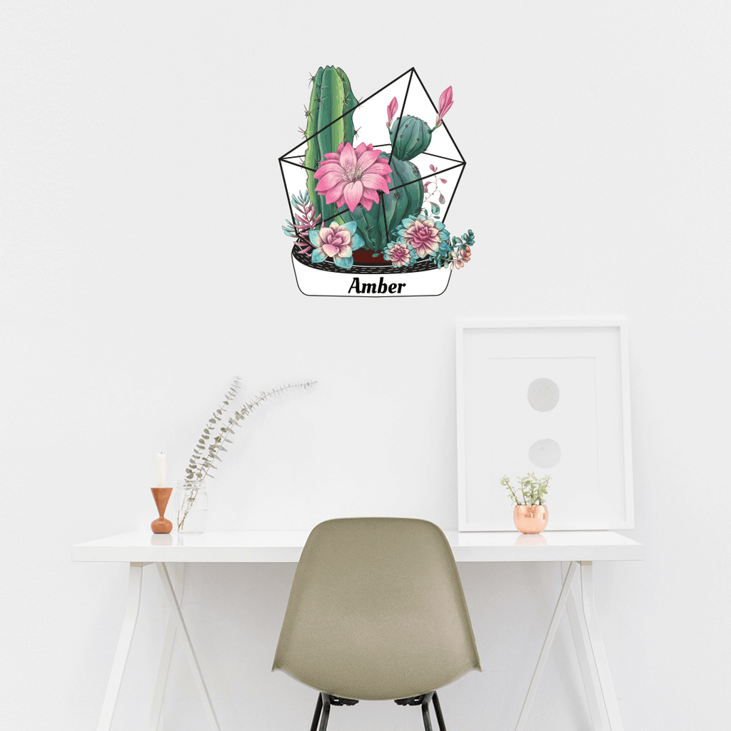 Cactus Pot Personalised