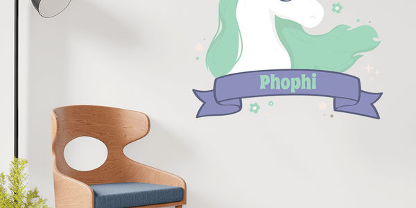 Unicorn Head - Green