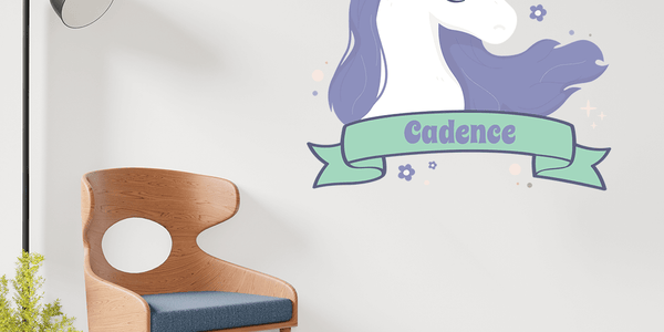 Unicorn Head - Purple